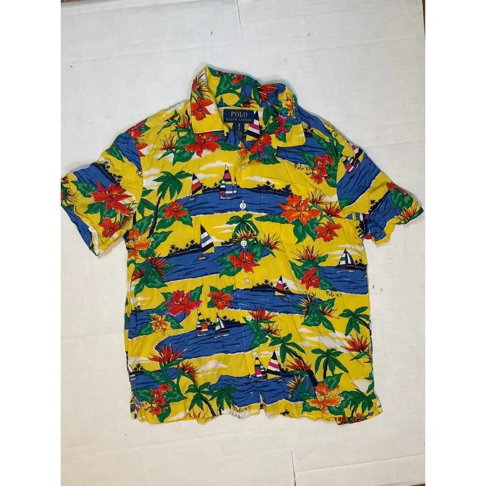 Polo Ralph Lauren 3 Piece Boys Shirt Bundle Small 7/8 to Medium 10/12 Big Pony
